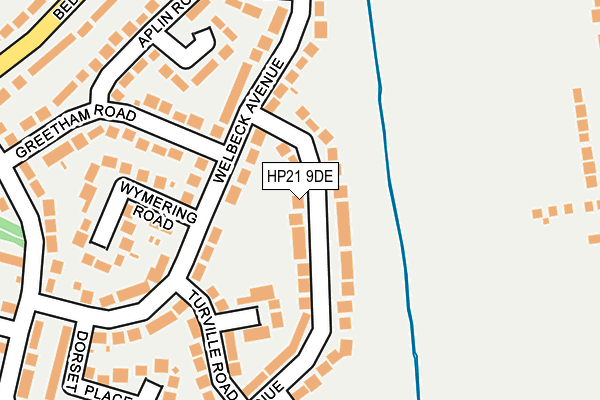 HP21 9DE map - OS OpenMap – Local (Ordnance Survey) HP21 9DE map - OS OpenMap – Local (Ordnance Survey)