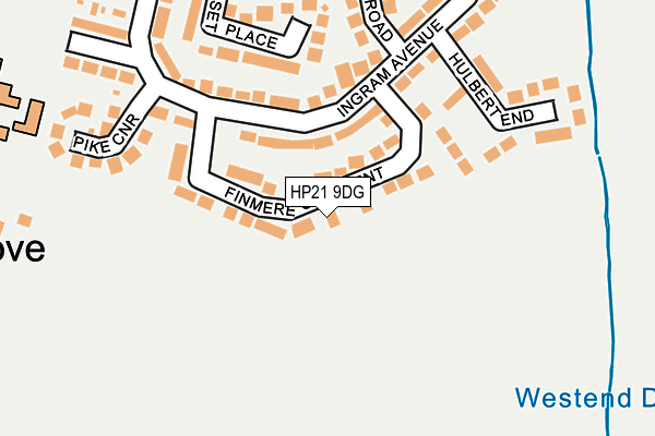 HP21 9DG map - OS OpenMap – Local (Ordnance Survey) HP21 9DG map - OS OpenMap – Local (Ordnance Survey)