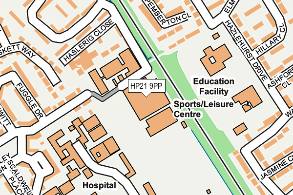 HP21 9PP map - OS OpenMap – Local (Ordnance Survey) HP21 9PP map - OS OpenMap – Local (Ordnance Survey)