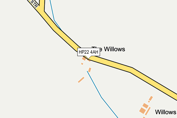 HP22 4AH map - OS OpenMap – Local (Ordnance Survey) HP22 4AH map - OS OpenMap – Local (Ordnance Survey)