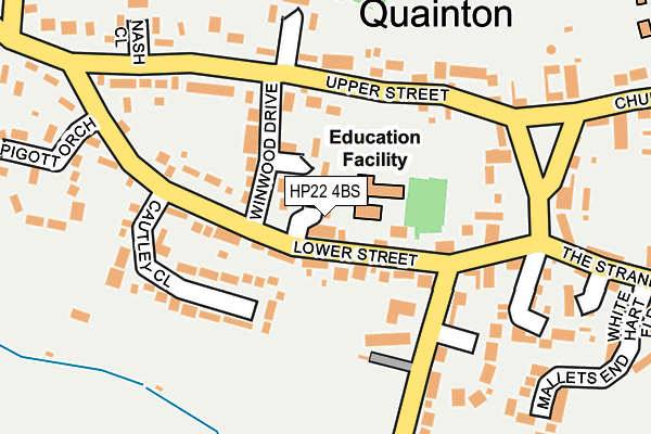 HP22 4BS map - OS OpenMap – Local (Ordnance Survey) HP22 4BS map - OS OpenMap – Local (Ordnance Survey)