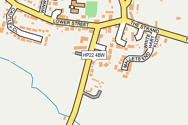 HP22 4BW map - OS OpenMap – Local (Ordnance Survey) HP22 4BW map - OS OpenMap – Local (Ordnance Survey)