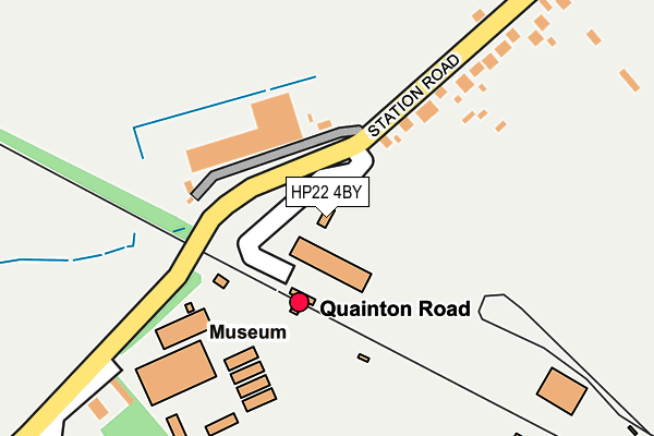 HP22 4BY map - OS OpenMap – Local (Ordnance Survey) HP22 4BY map - OS OpenMap – Local (Ordnance Survey)