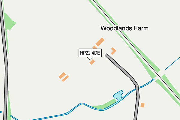 HP22 4DE map - OS OpenMap – Local (Ordnance Survey) HP22 4DE map - OS OpenMap – Local (Ordnance Survey)