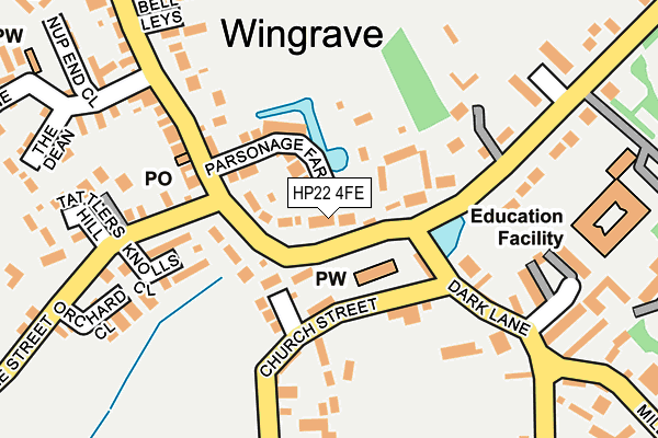 HP22 4FE map - OS OpenMap – Local (Ordnance Survey) HP22 4FE map - OS OpenMap – Local (Ordnance Survey)