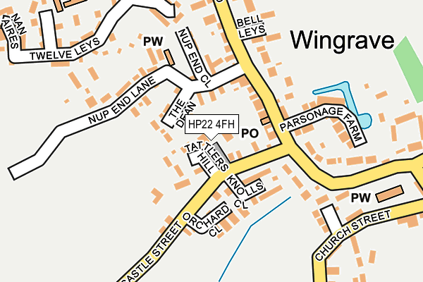 HP22 4FH map - OS OpenMap – Local (Ordnance Survey) HP22 4FH map - OS OpenMap – Local (Ordnance Survey)