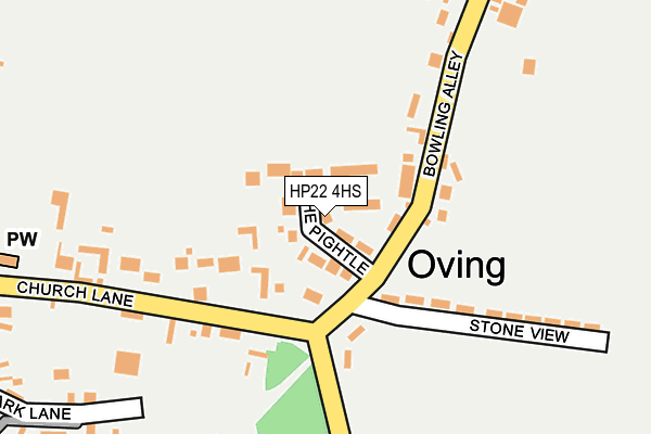 HP22 4HS map - OS OpenMap – Local (Ordnance Survey) HP22 4HS map - OS OpenMap – Local (Ordnance Survey)