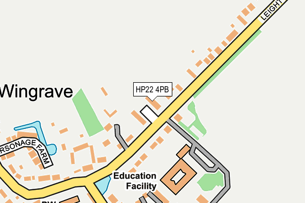 HP22 4PB map - OS OpenMap – Local (Ordnance Survey) HP22 4PB map - OS OpenMap – Local (Ordnance Survey)