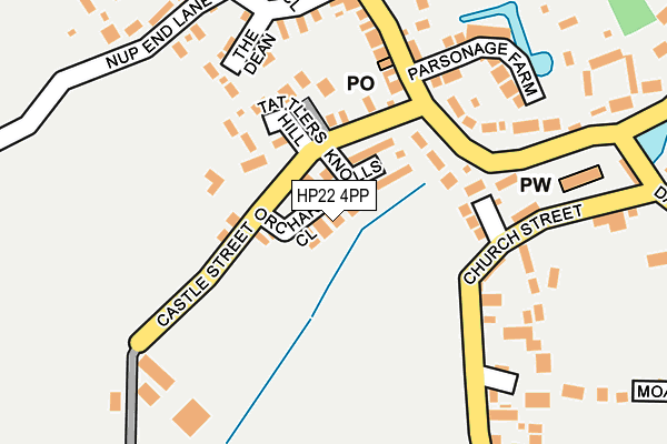 HP22 4PP map - OS OpenMap – Local (Ordnance Survey) HP22 4PP map - OS OpenMap – Local (Ordnance Survey)