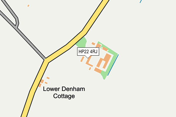 HP22 4RJ map - OS OpenMap – Local (Ordnance Survey) HP22 4RJ map - OS OpenMap – Local (Ordnance Survey)