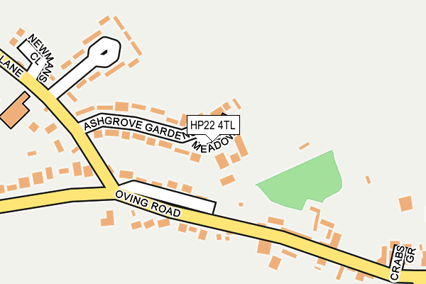 HP22 4TL map - OS OpenMap – Local (Ordnance Survey) HP22 4TL map - OS OpenMap – Local (Ordnance Survey)