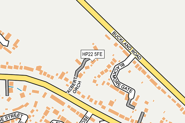 HP22 5FE map - OS OpenMap – Local (Ordnance Survey) HP22 5FE map - OS OpenMap – Local (Ordnance Survey)