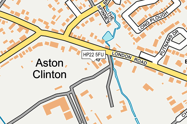 HP22 5FU map - OS OpenMap – Local (Ordnance Survey) HP22 5FU map - OS OpenMap – Local (Ordnance Survey)
