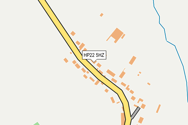 HP22 5HZ map - OS OpenMap – Local (Ordnance Survey) HP22 5HZ map - OS OpenMap – Local (Ordnance Survey)