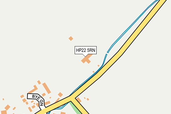 HP22 5RN map - OS OpenMap – Local (Ordnance Survey) HP22 5RN map - OS OpenMap – Local (Ordnance Survey)
