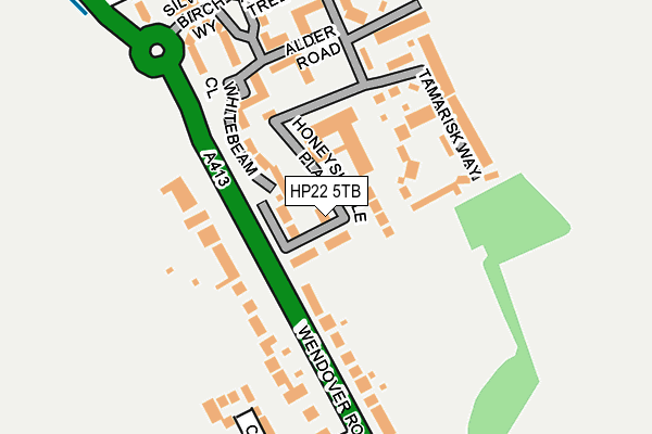 HP22 5TB map - OS OpenMap – Local (Ordnance Survey) HP22 5TB map - OS OpenMap – Local (Ordnance Survey)