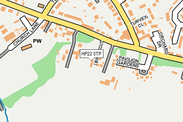 HP22 5TP map - OS OpenMap – Local (Ordnance Survey) HP22 5TP map - OS OpenMap – Local (Ordnance Survey)