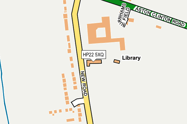 HP22 5XQ map - OS OpenMap – Local (Ordnance Survey) HP22 5XQ map - OS OpenMap – Local (Ordnance Survey)