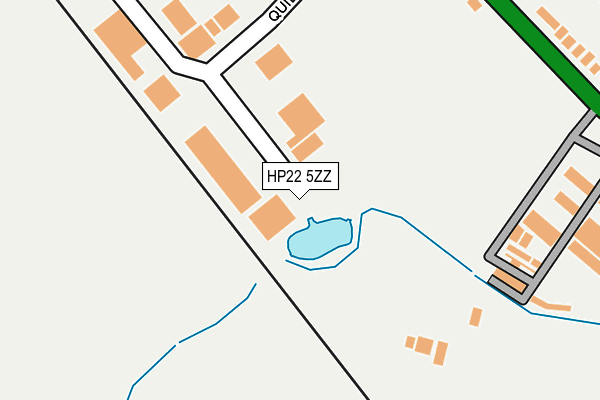 HP22 5ZZ map - OS OpenMap – Local (Ordnance Survey) HP22 5ZZ map - OS OpenMap – Local (Ordnance Survey)