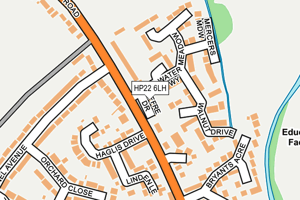 HP22 6LH map - OS OpenMap – Local (Ordnance Survey) HP22 6LH map - OS OpenMap – Local (Ordnance Survey)