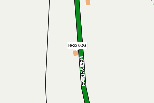 HP22 6QG map - OS OpenMap – Local (Ordnance Survey) HP22 6QG map - OS OpenMap – Local (Ordnance Survey)