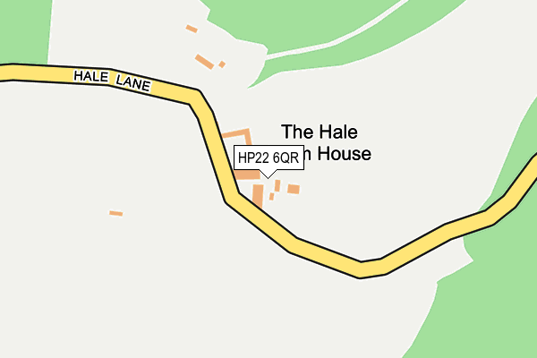 HP22 6QR map - OS OpenMap – Local (Ordnance Survey) HP22 6QR map - OS OpenMap – Local (Ordnance Survey)