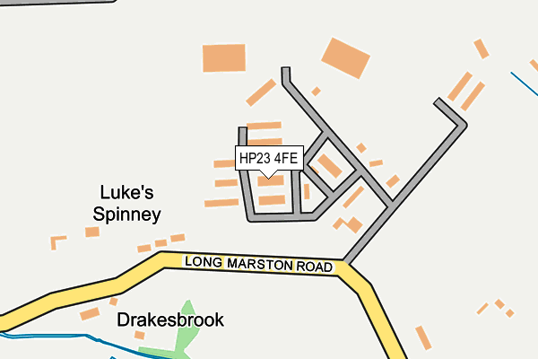 HP23 4FE map - OS OpenMap – Local (Ordnance Survey) HP23 4FE map - OS OpenMap – Local (Ordnance Survey)