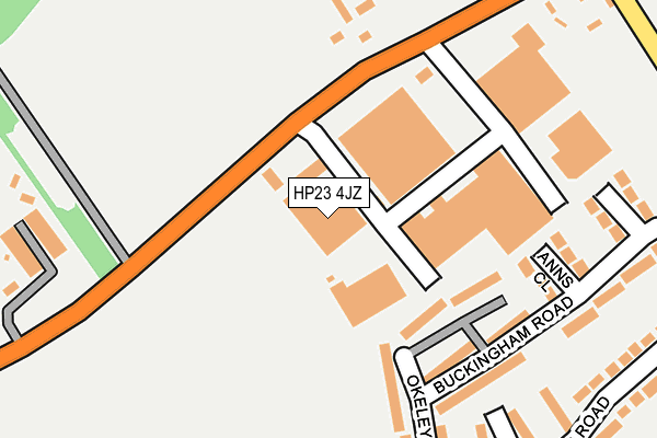 HP23 4JZ map - OS OpenMap – Local (Ordnance Survey) HP23 4JZ map - OS OpenMap – Local (Ordnance Survey)