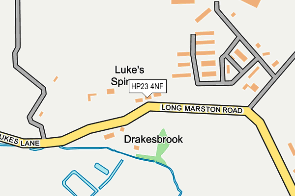 HP23 4NF map - OS OpenMap – Local (Ordnance Survey) HP23 4NF map - OS OpenMap – Local (Ordnance Survey)