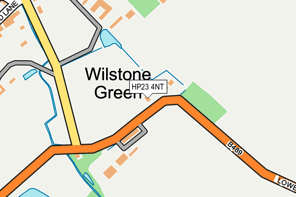 HP23 4NT map - OS OpenMap – Local (Ordnance Survey) HP23 4NT map - OS OpenMap – Local (Ordnance Survey)