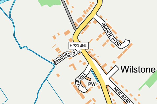 HP23 4NU map - OS OpenMap – Local (Ordnance Survey) HP23 4NU map - OS OpenMap – Local (Ordnance Survey)
