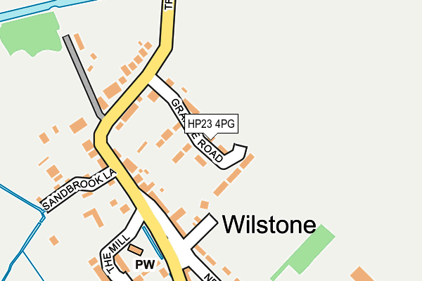 HP23 4PG map - OS OpenMap – Local (Ordnance Survey) HP23 4PG map - OS OpenMap – Local (Ordnance Survey)