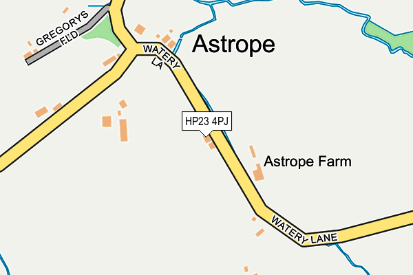 HP23 4PJ map - OS OpenMap – Local (Ordnance Survey) HP23 4PJ map - OS OpenMap – Local (Ordnance Survey)