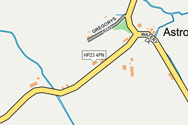 HP23 4PN map - OS OpenMap – Local (Ordnance Survey) HP23 4PN map - OS OpenMap – Local (Ordnance Survey)