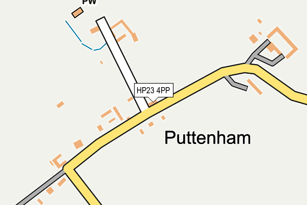 HP23 4PP map - OS OpenMap – Local (Ordnance Survey)