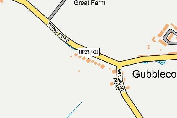 HP23 4QJ map - OS OpenMap – Local (Ordnance Survey) HP23 4QJ map - OS OpenMap – Local (Ordnance Survey)