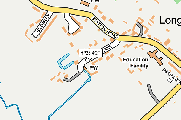 HP23 4QT map - OS OpenMap – Local (Ordnance Survey) HP23 4QT map - OS OpenMap – Local (Ordnance Survey)