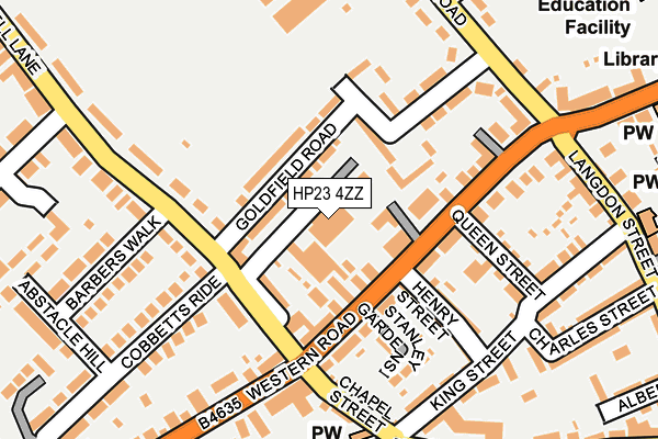 HP23 4ZZ map - OS OpenMap – Local (Ordnance Survey) HP23 4ZZ map - OS OpenMap – Local (Ordnance Survey)