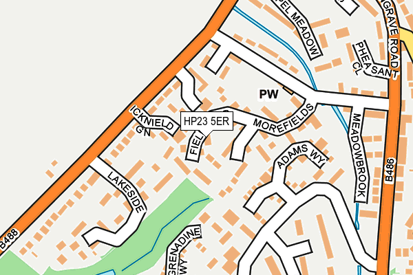 HP23 5ER map - OS OpenMap – Local (Ordnance Survey) HP23 5ER map - OS OpenMap – Local (Ordnance Survey)