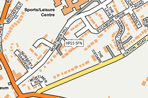 HP23 5FN map - OS OpenMap – Local (Ordnance Survey)
