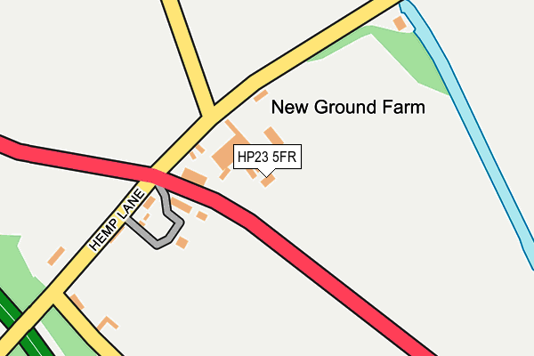 HP23 5FR map - OS OpenMap – Local (Ordnance Survey) HP23 5FR map - OS OpenMap – Local (Ordnance Survey)