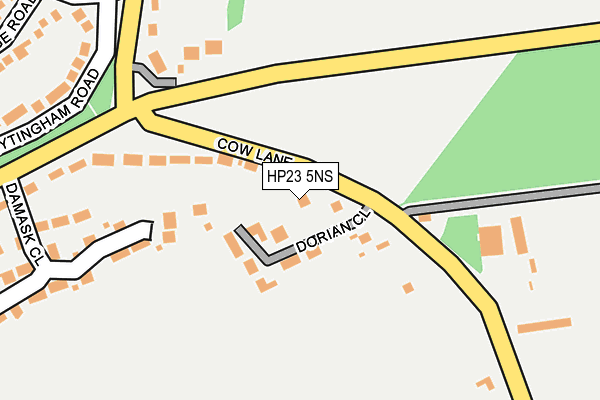 HP23 5NS map - OS OpenMap – Local (Ordnance Survey) HP23 5NS map - OS OpenMap – Local (Ordnance Survey)