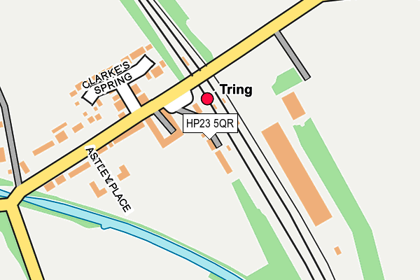 HP23 5QR map - OS OpenMap – Local (Ordnance Survey) HP23 5QR map - OS OpenMap – Local (Ordnance Survey)