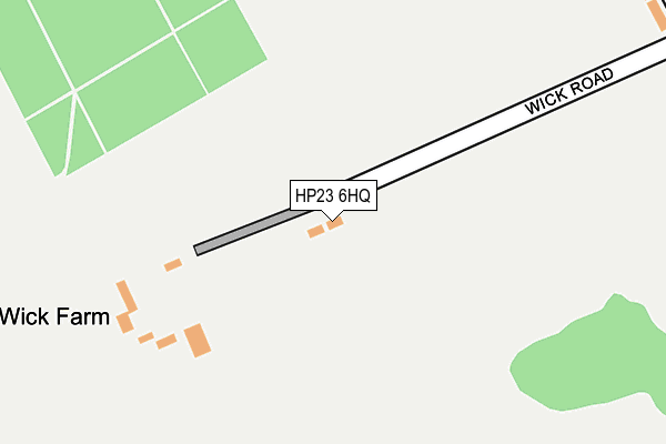 HP23 6HQ map - OS OpenMap – Local (Ordnance Survey) HP23 6HQ map - OS OpenMap – Local (Ordnance Survey)