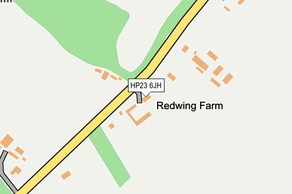 HP23 6JH map - OS OpenMap – Local (Ordnance Survey) HP23 6JH map - OS OpenMap – Local (Ordnance Survey)