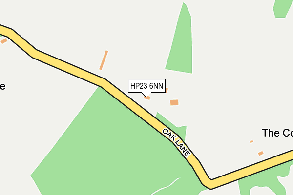 HP23 6NN map - OS OpenMap – Local (Ordnance Survey) HP23 6NN map - OS OpenMap – Local (Ordnance Survey)