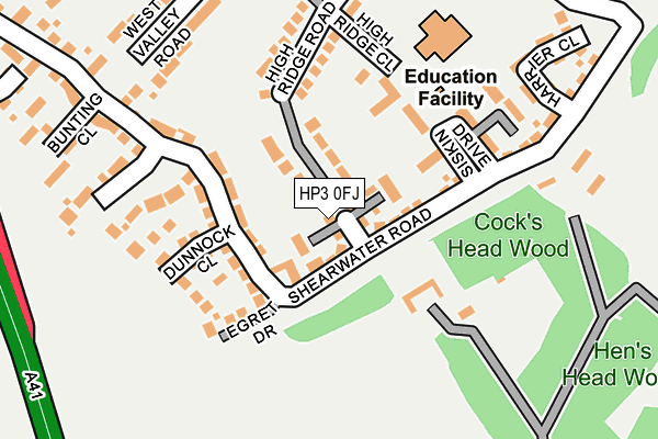 HP3 0FJ map - OS OpenMap – Local (Ordnance Survey) HP3 0FJ map - OS OpenMap – Local (Ordnance Survey)