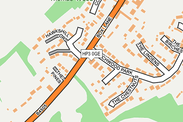 HP3 0GE map - OS OpenMap – Local (Ordnance Survey) HP3 0GE map - OS OpenMap – Local (Ordnance Survey)