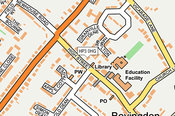 HP3 0HG map - OS OpenMap – Local (Ordnance Survey) HP3 0HG map - OS OpenMap – Local (Ordnance Survey)