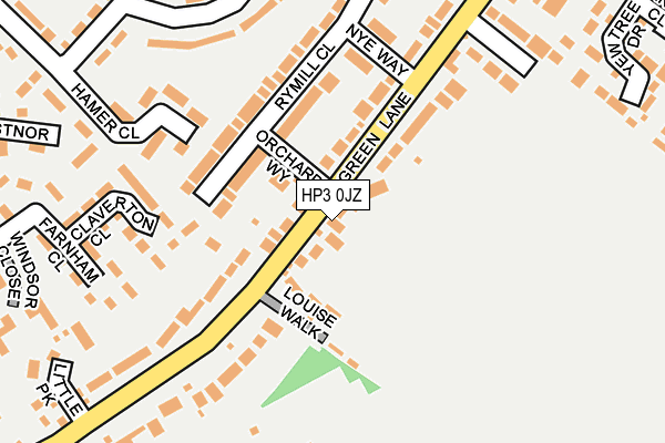 HP3 0JZ map - OS OpenMap – Local (Ordnance Survey) HP3 0JZ map - OS OpenMap – Local (Ordnance Survey)